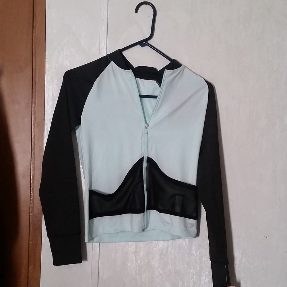 New Marika Girls Athletic Zip Jacket sz Med